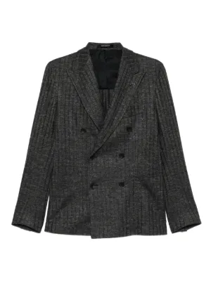 Tagliatore チェック ジャケット | グレー | FARFETCH JP