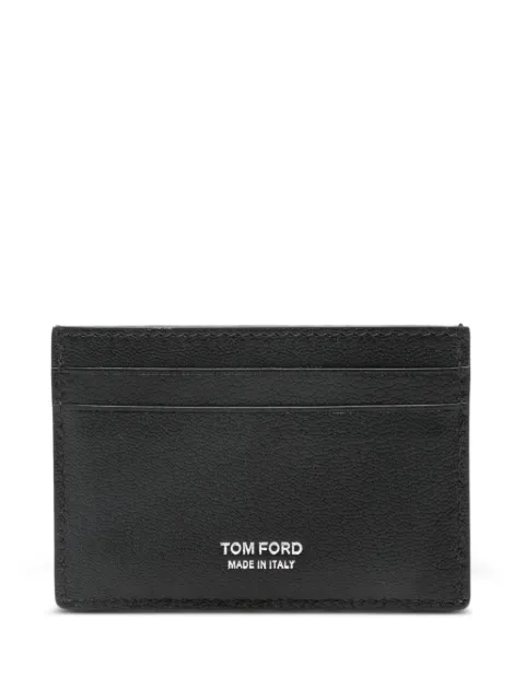TOM FORD logo-detail card holder