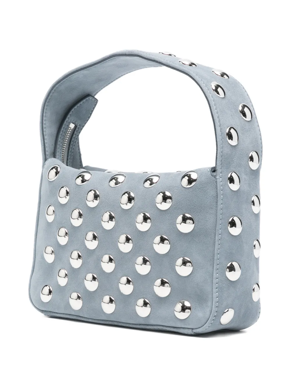 KHAITE Elena kleine shopper Blauw