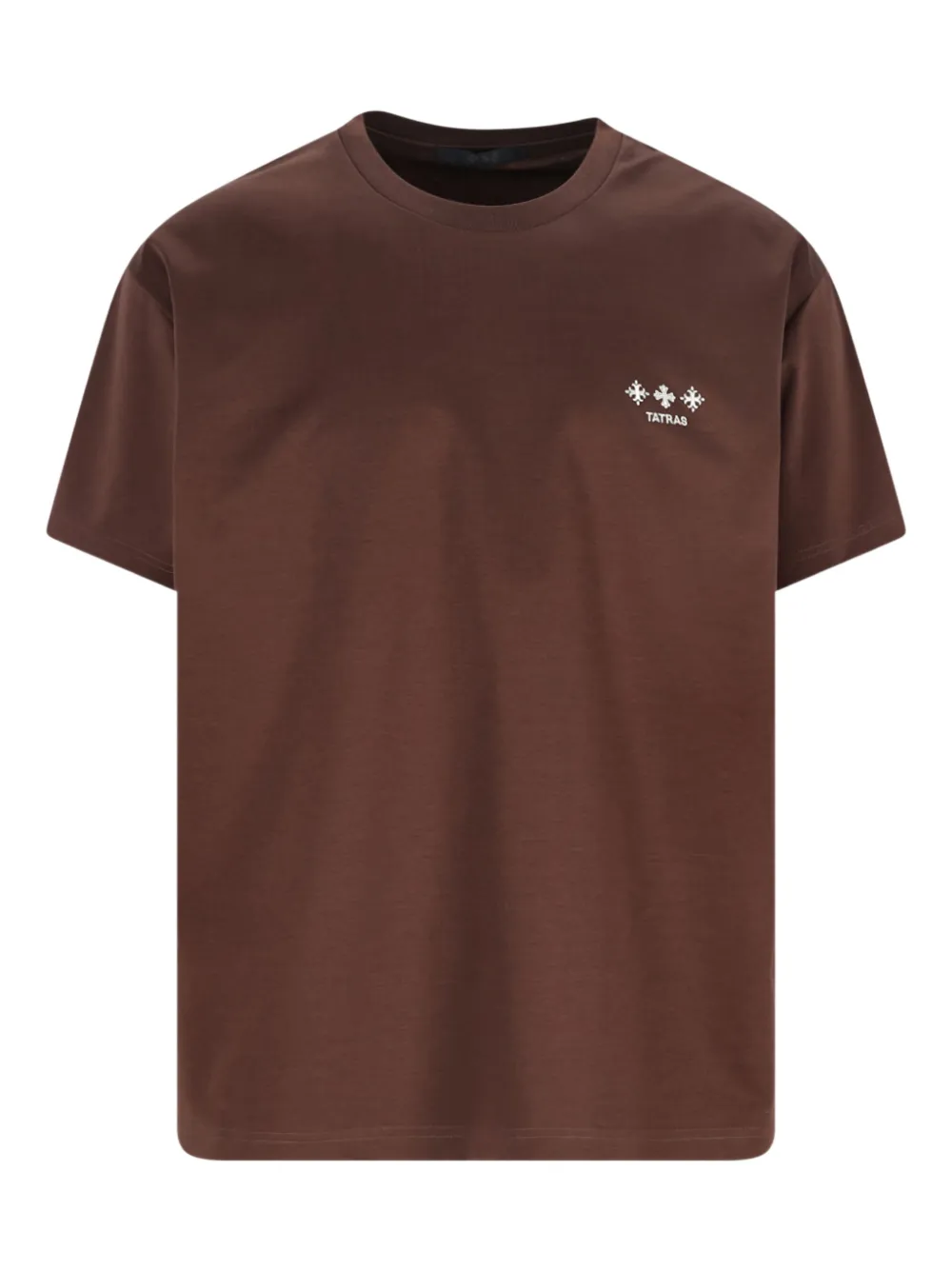 Tatras logo-print T-shirt | Brown | Image 1