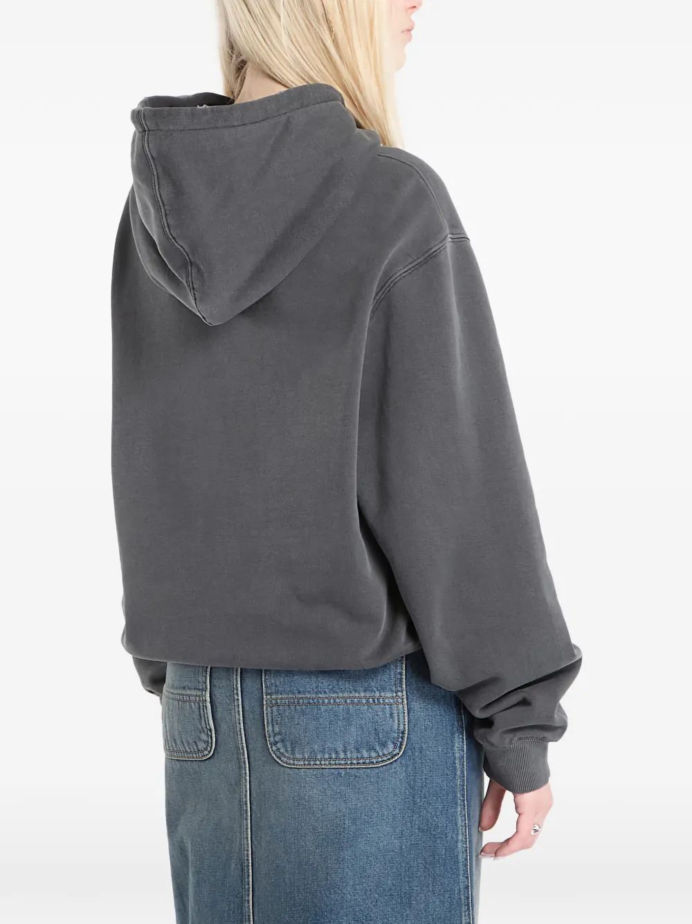 Carhartt WIP Hoodie met trekkoord en buidelzak Zwart