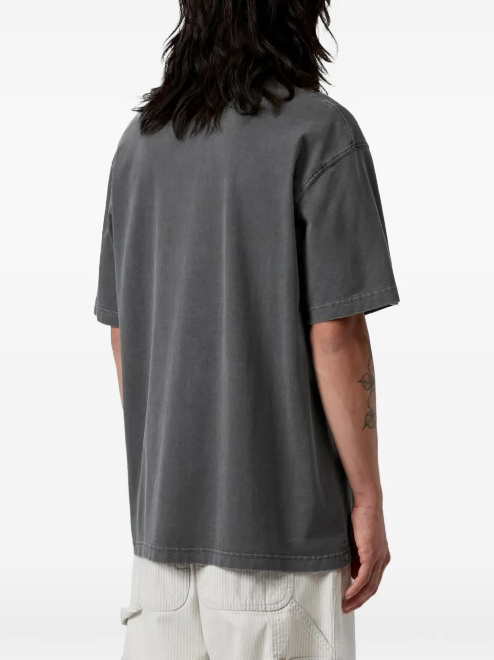 Carhartt WIP S S Torion T-shirt met zakdetail Grijs