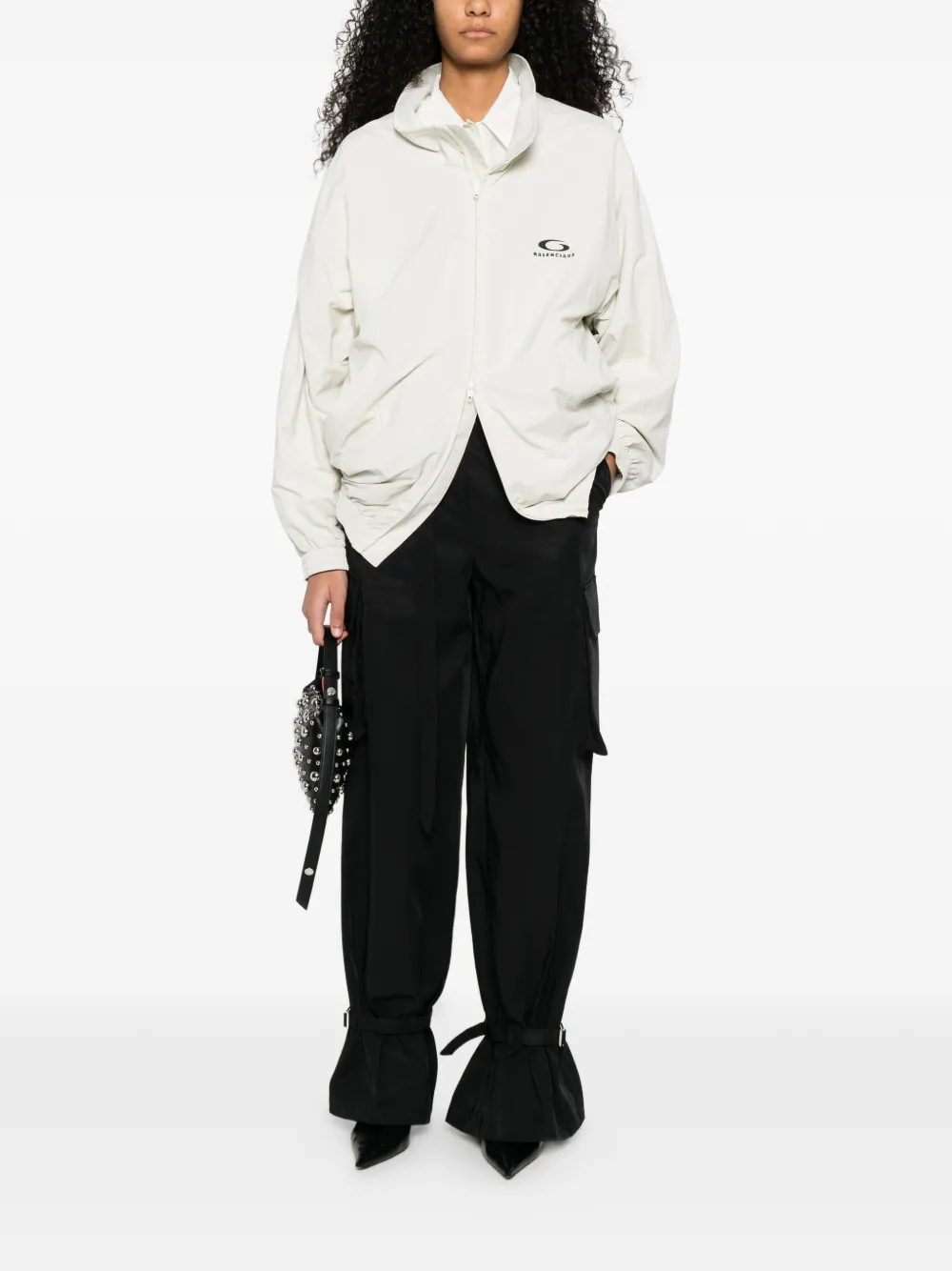 Balenciaga chamarra con logo y cierre | Chamarras bomber | Image 2