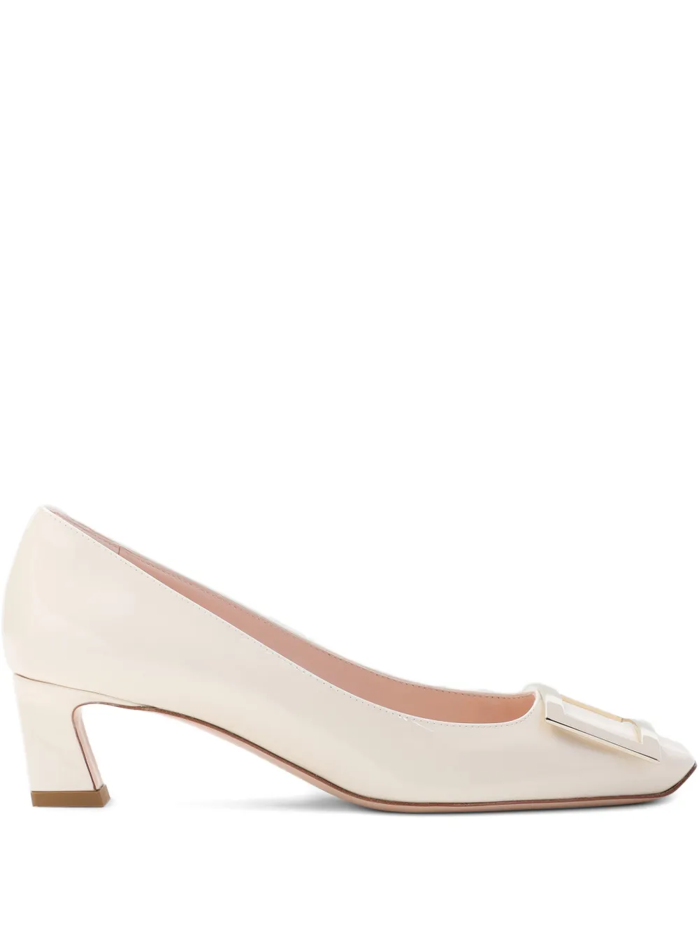 Roger Vivier 45mm Trompette heeled pumps | Neutrals | Image 1
