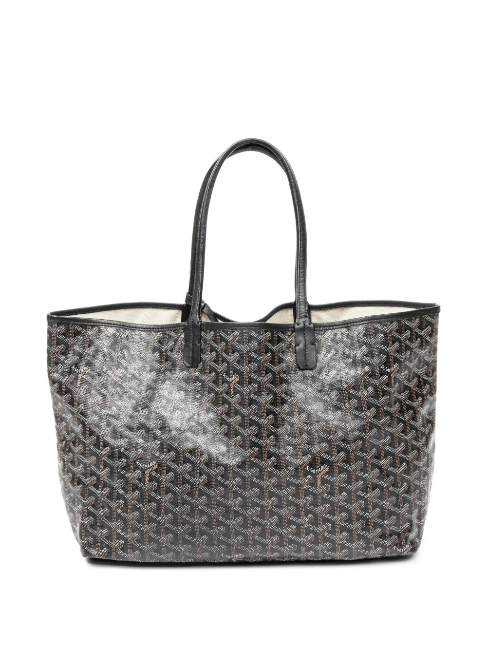 Goyard Pre-Owned Saint Louis PM Goyardine shopper met monogram - Zwart
