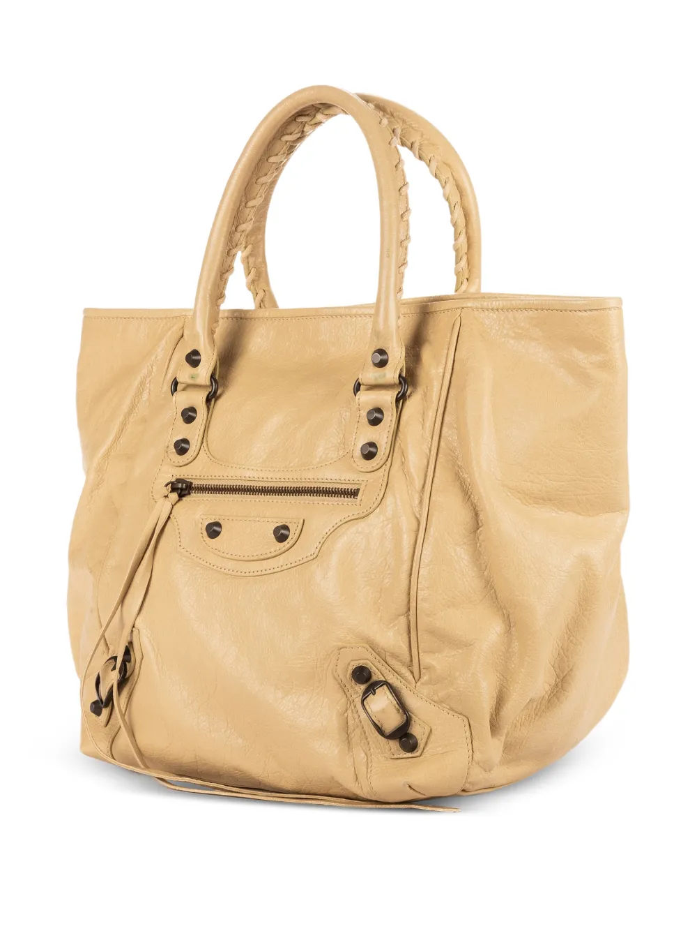 Balenciaga Pre-Owned Borsa tote Classic Sunday piccola - Toni neutri