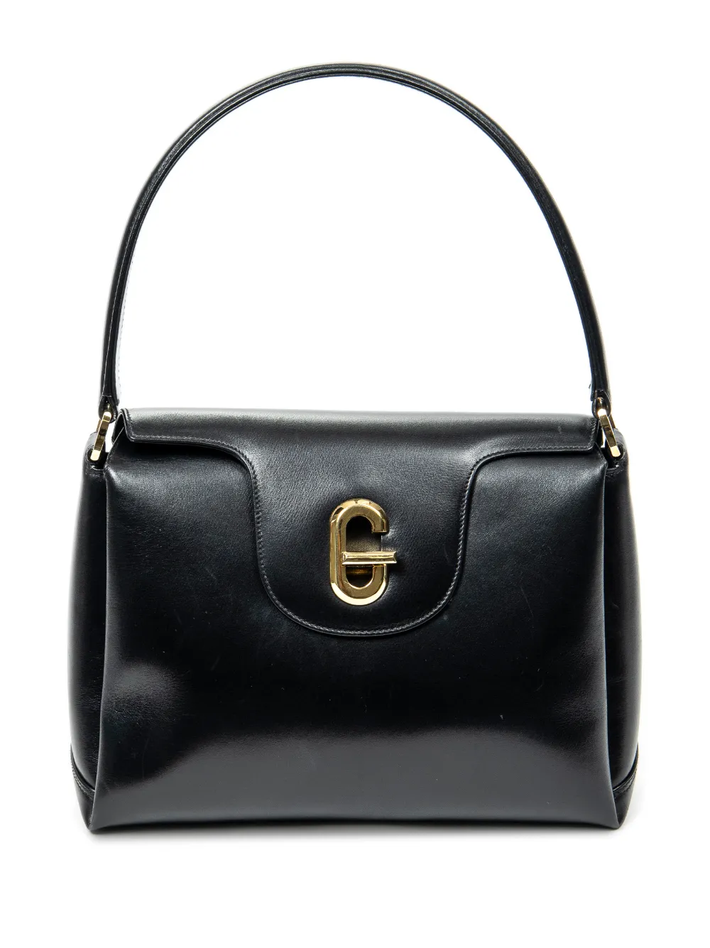Gucci Pre-Owned Handtasche aus Leder - Schwarz