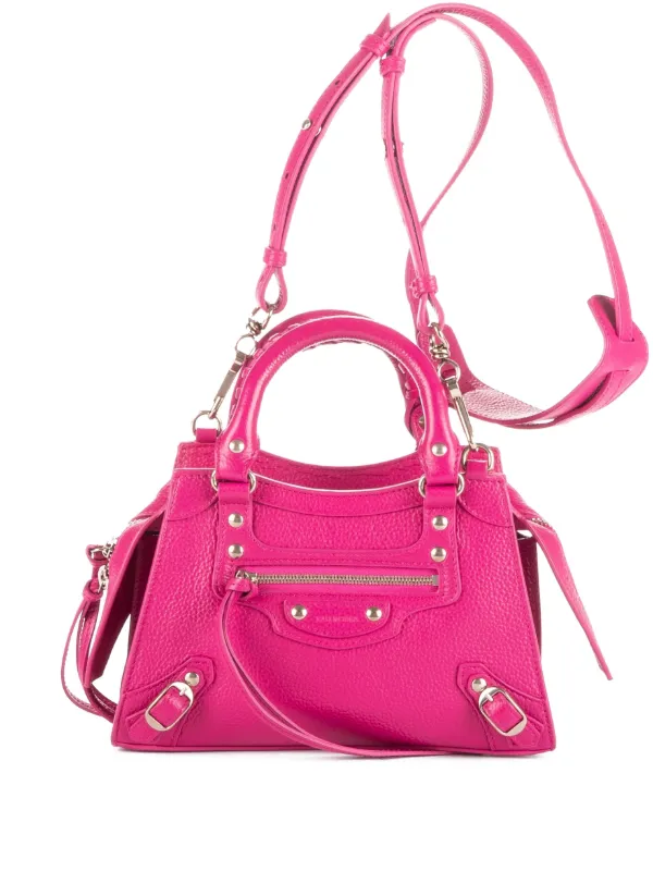 Balenciaga Pre-Owned Mini Neo Classic Tote Bag | Pink | FARFETCH