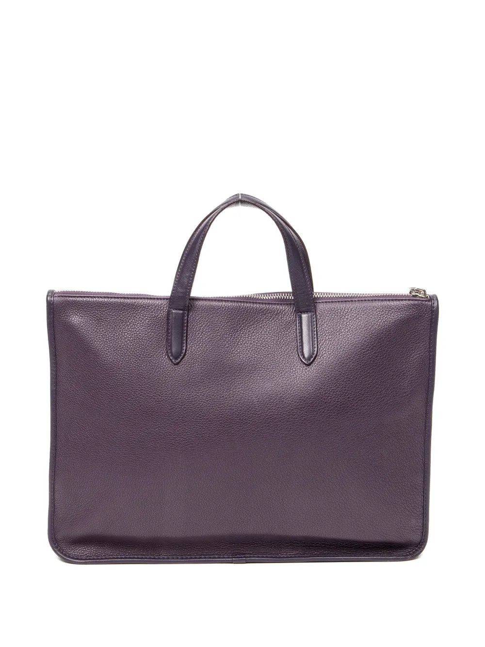  Loewe Pre-owned Business Zip Tote Bag - Purple 
