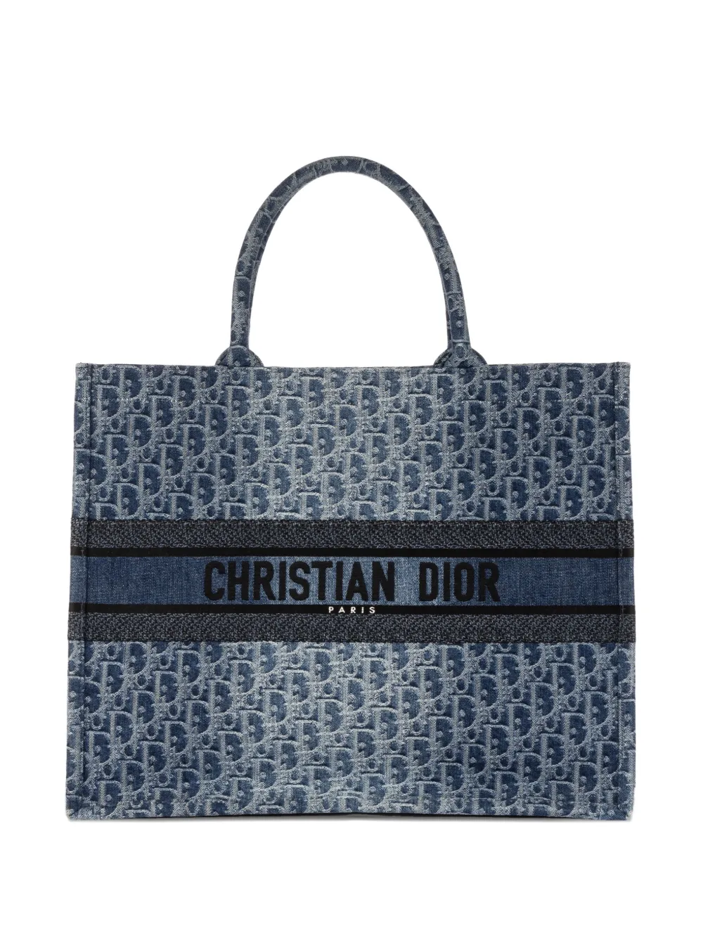 Christian Dior Pre-Owned Borsa tote Book grande - Blu