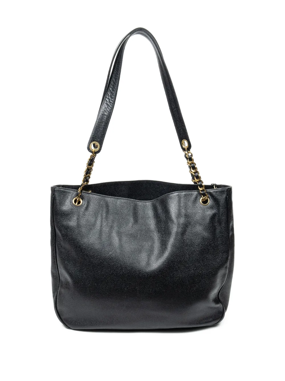 CHANEL Pre-Owned 1994-1996 shopper met CC logo - Zwart