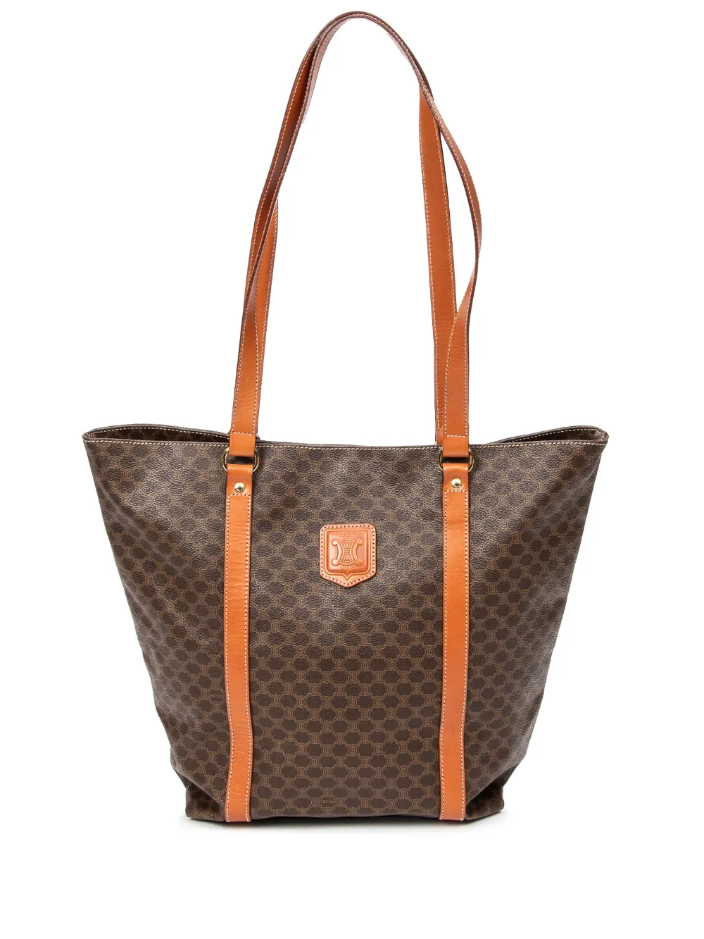 Celine Pre-Owned Borsa tote con monogramma - Marrone