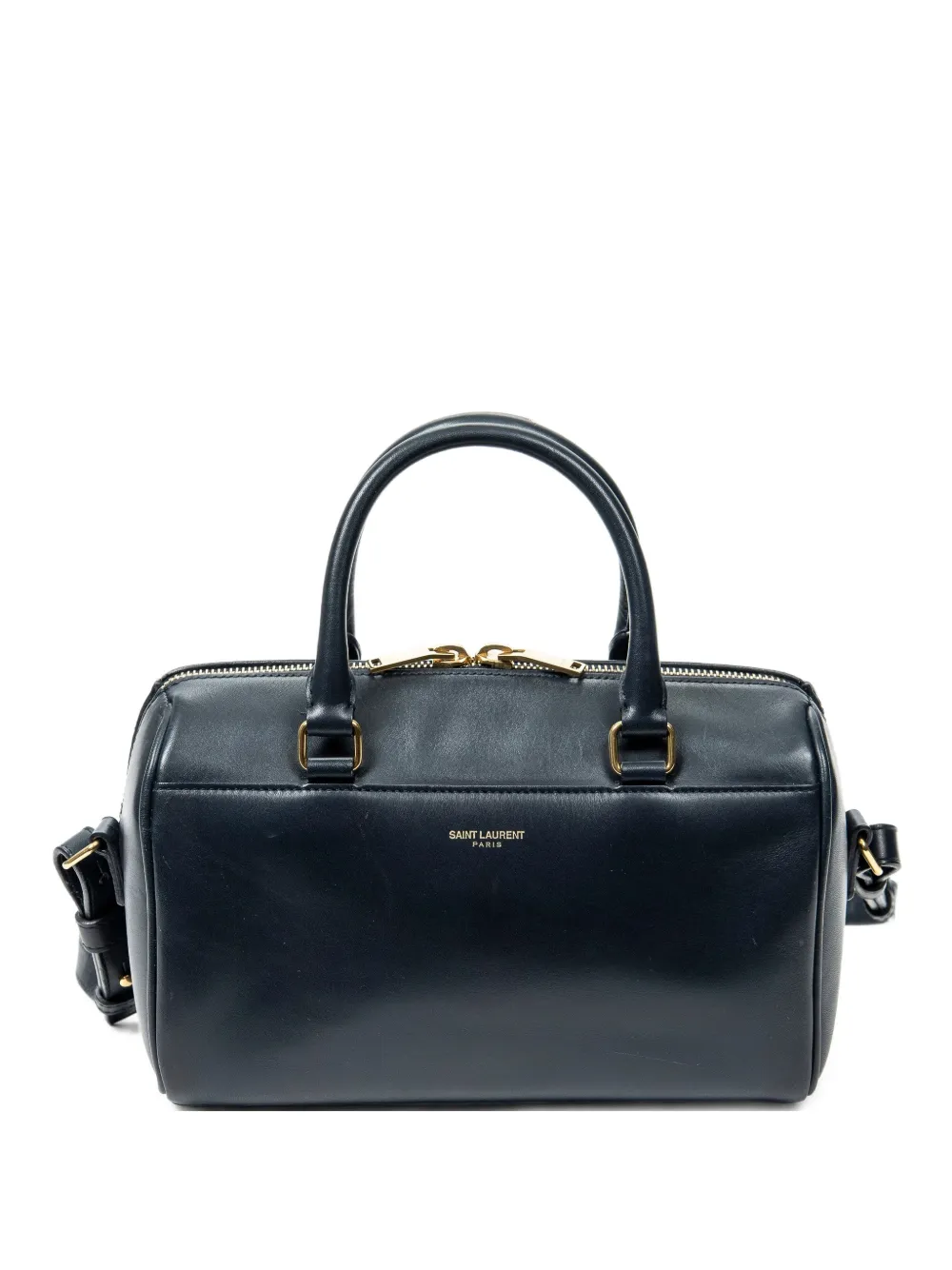 Pre-owned Saint Laurent Baby Tote Bag In Black