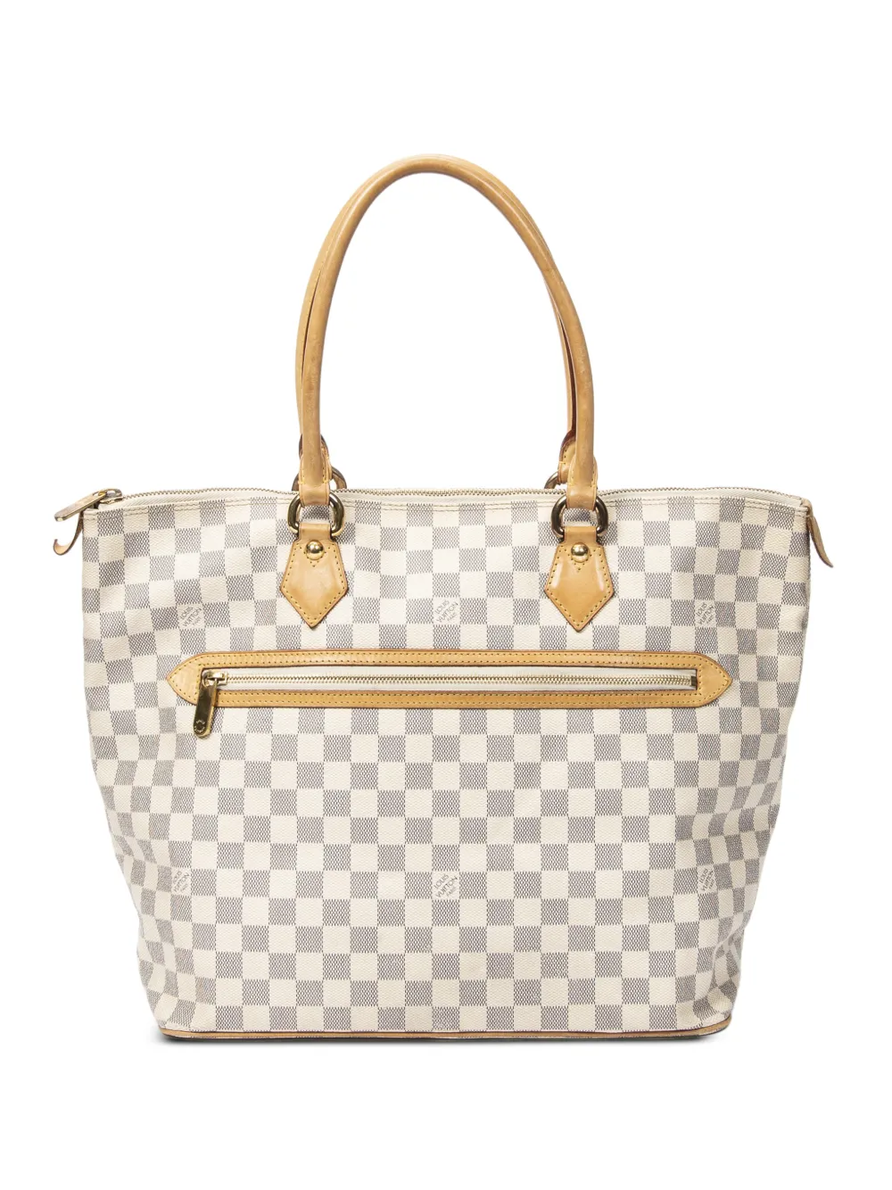 Louis Vuitton Pre-Owned 2007 Saleya GM Damier Azur tote bag - White