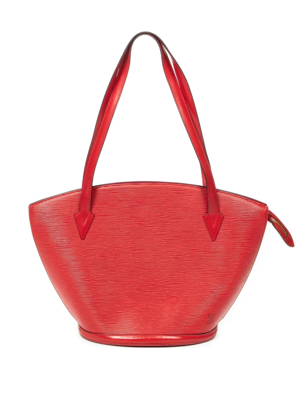 Pre-owned Louis Vuitton St-jacques Gm Tote Bag In Red