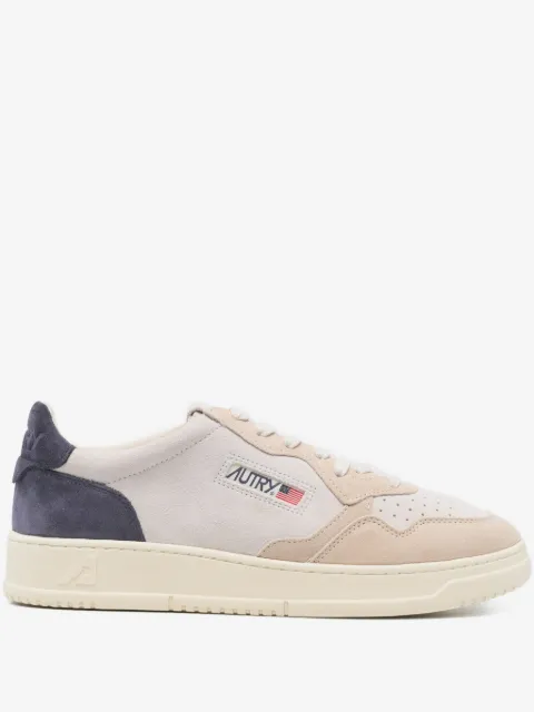 Autry Medalist panelled lace-up sneakers