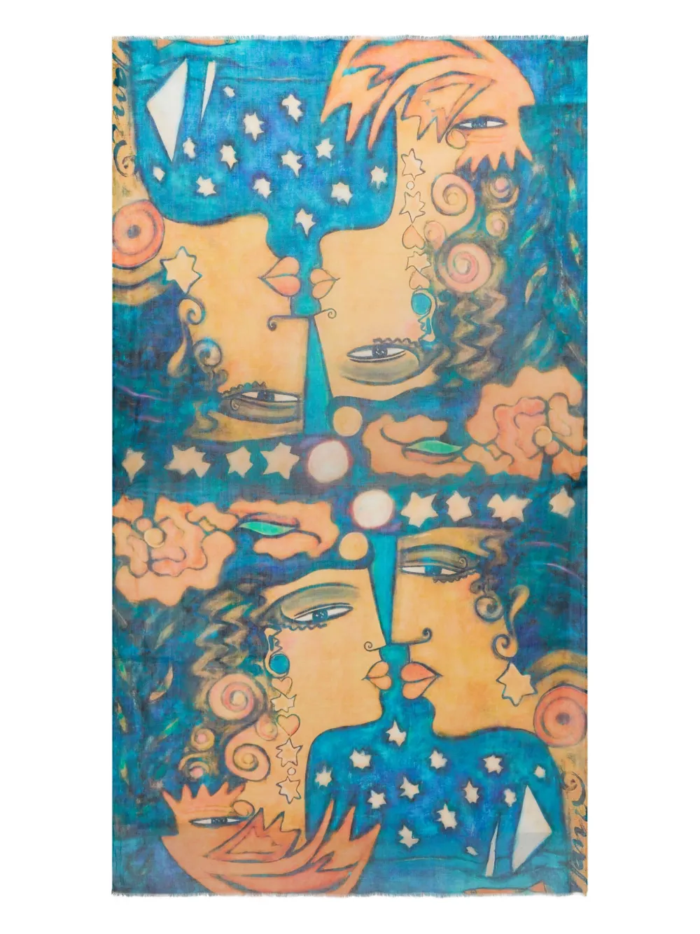 Donde Esteban El Beso pareo | Blue | Image 1