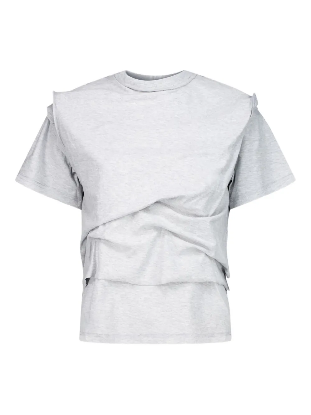 Natasha Zinko t-shirt 4 Layer en coton | gris | Image 1
