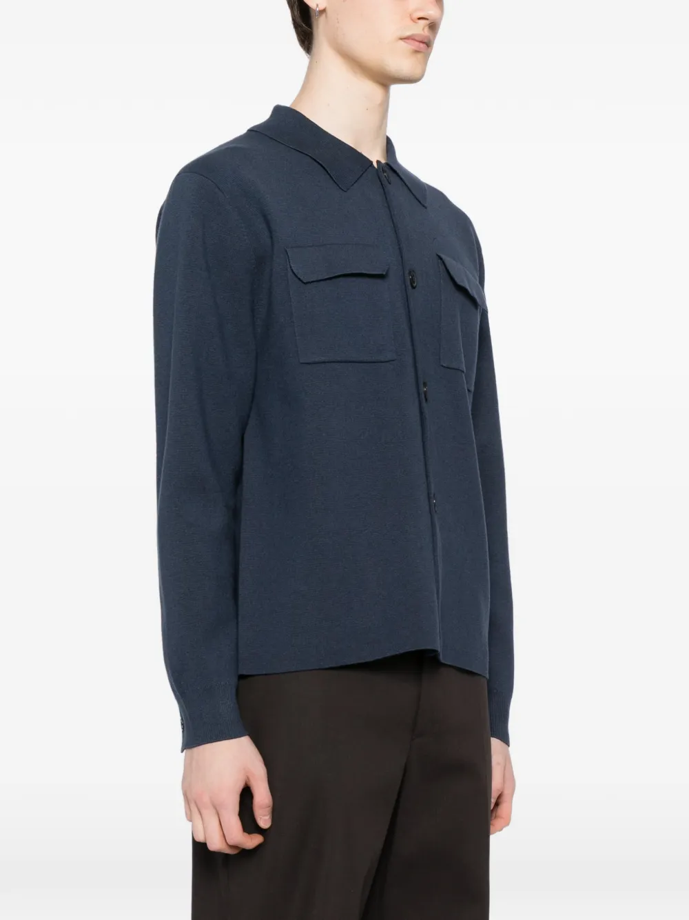  Paul Smith Knitted Shirt - Blue 