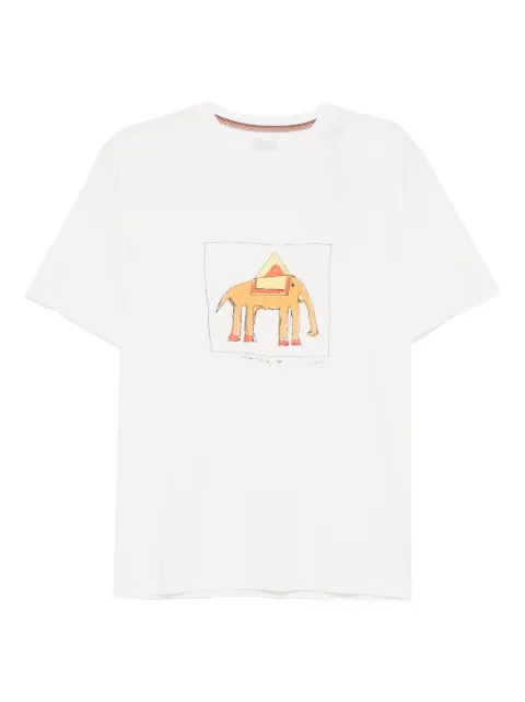 Paul Smith playera con elefante estampado