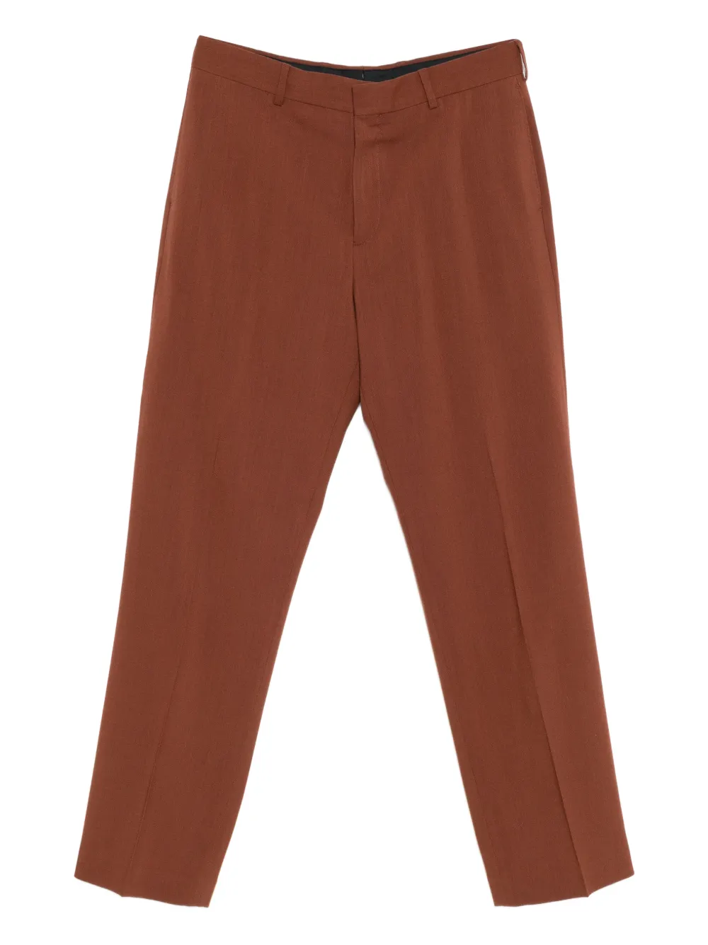 Paul Smith wool straight-leg trousers - Marrone