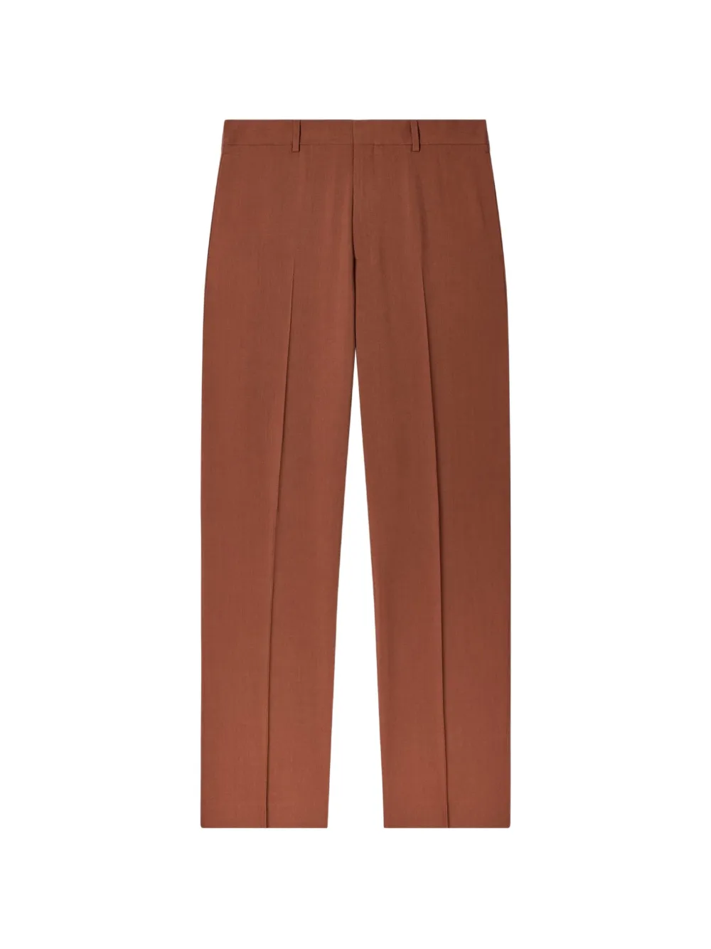 Paul Smith Wollen straight broek Bruin