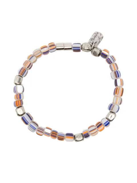 Paul Smith striped-beads bracelet