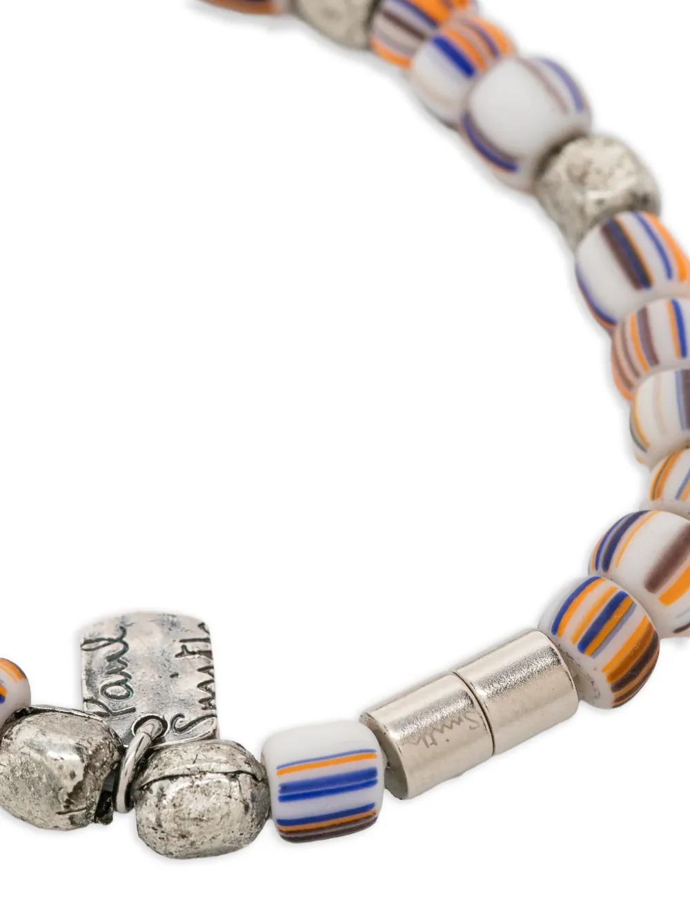 Striped-Beads Bracelet