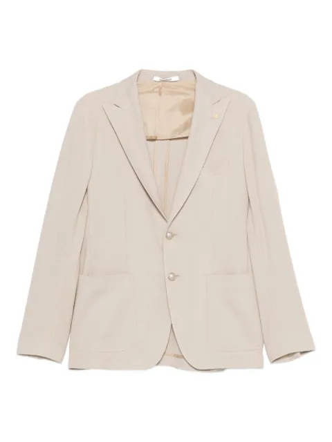 Tagliatore notched-lapel blazer