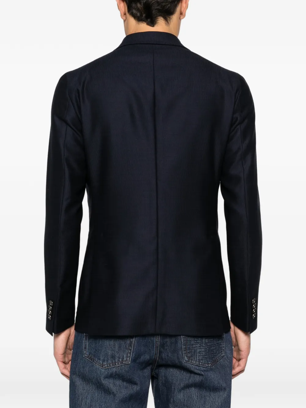 Tagliatore Blazer met dubbele rij knopen Blauw