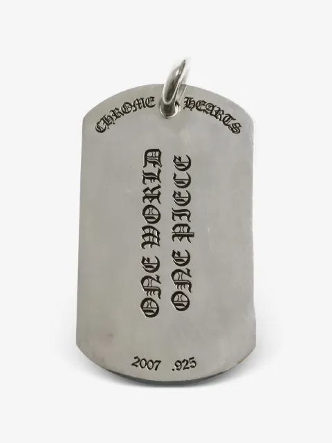 Chrome Hearts collar con dije de cruz