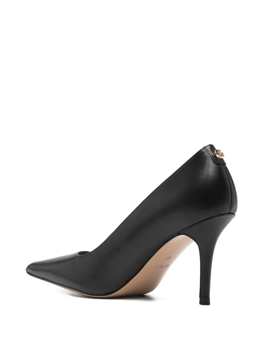 GUESS USA pointed heeled pumps Zwart