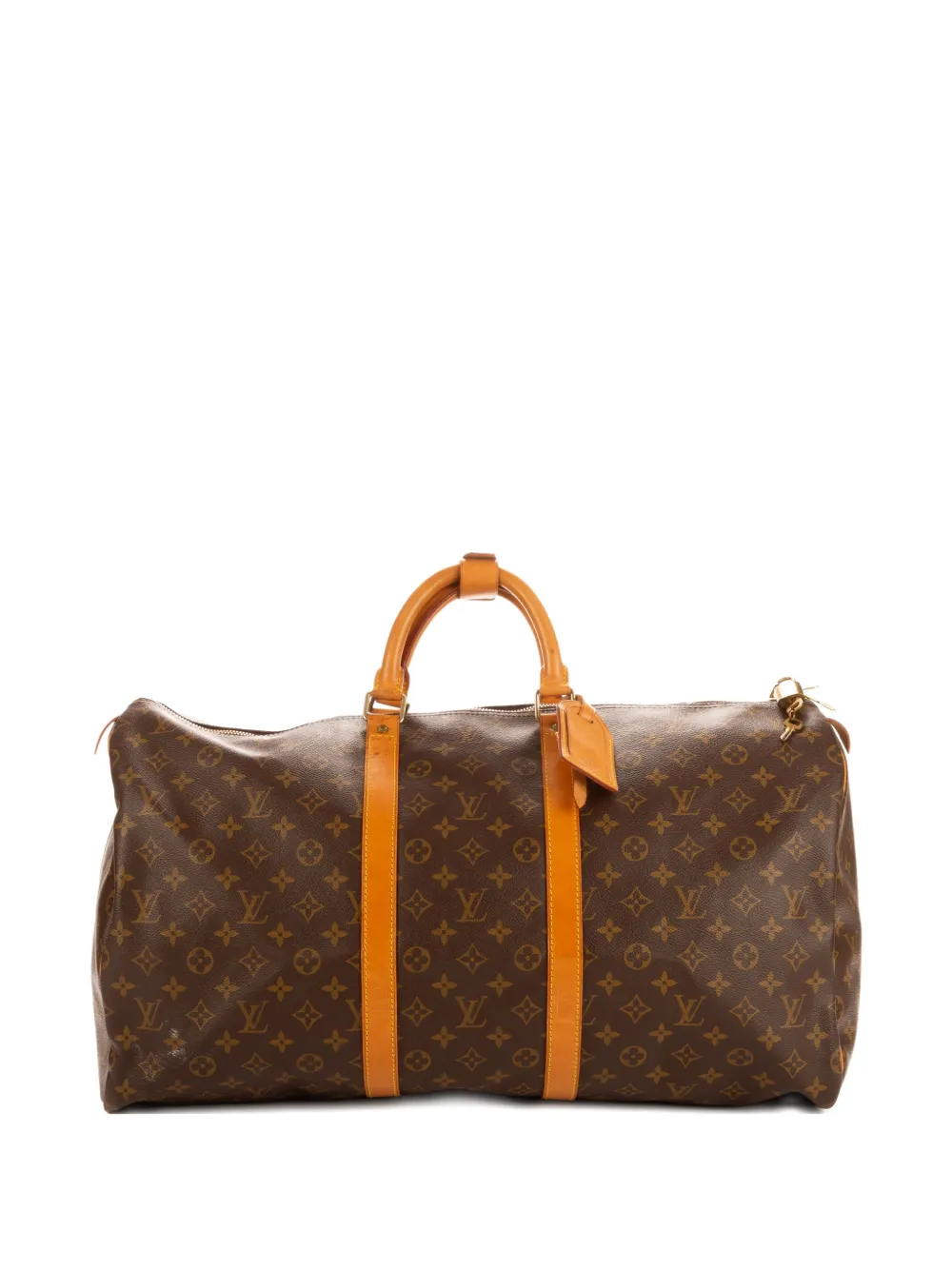 Louis Vuitton Pre-Owned Borsone Keepall 55 con monogramma - Marrone