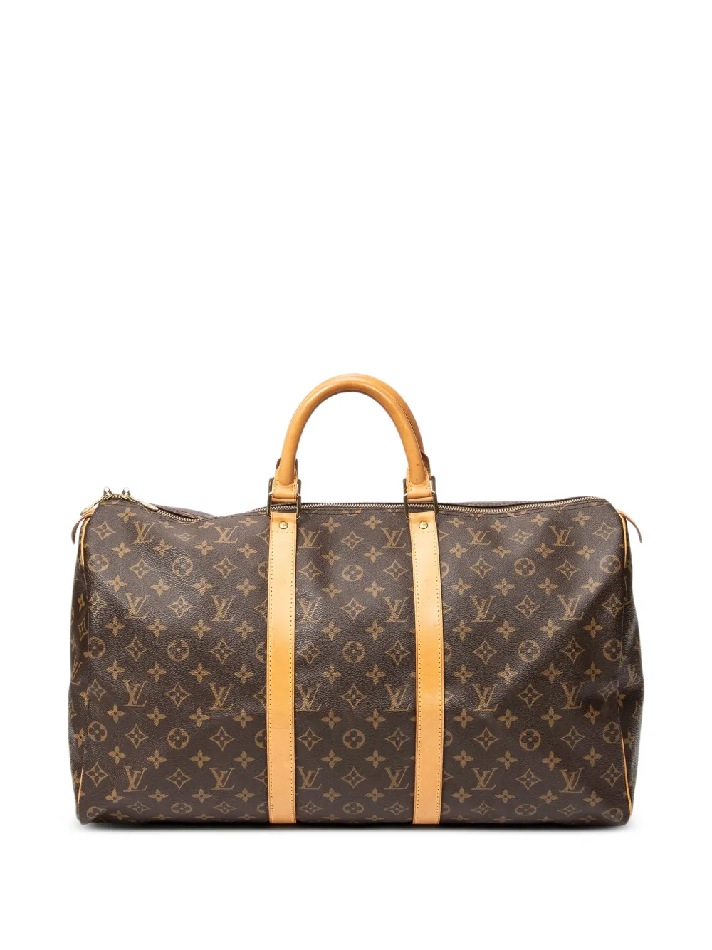 Louis Vuitton Pre-Owned Borsone Keepall 50 con monogramma 1997 - Marrone