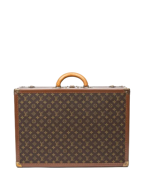 Louis Vuitton Pre-owned Bisten 60 Monogram Luggage Bag in Brown