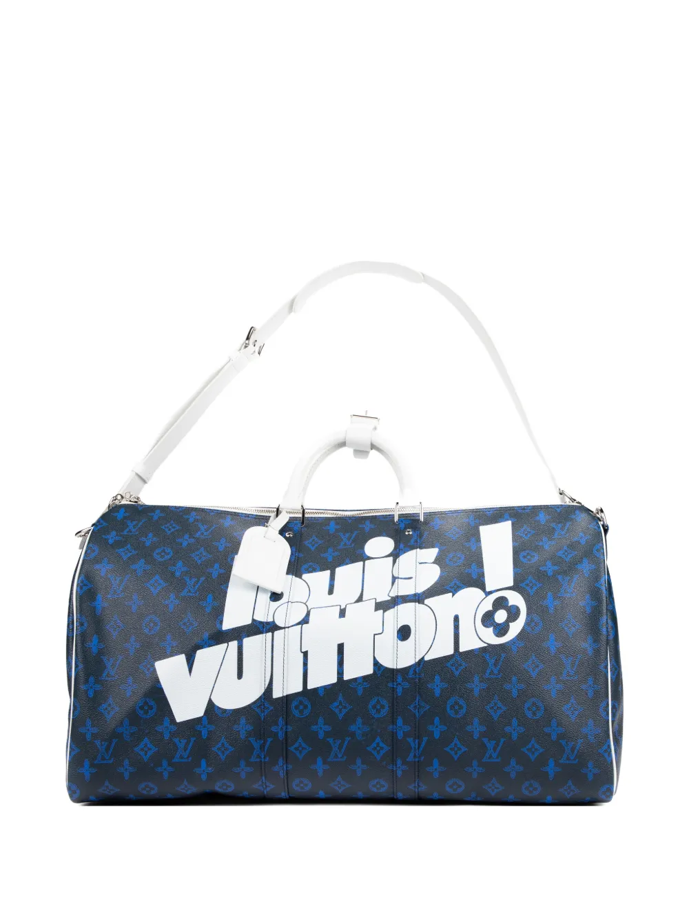 Louis Vuitton Pre-Owned Borsone Everyday Keepall Bandoulière 50 - Blu