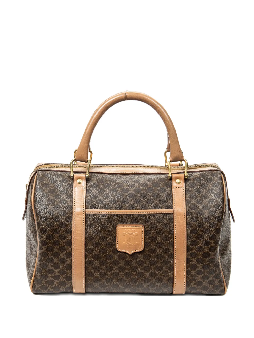 Celine Pre-Owned Borsa tote Boston piccola - Marrone