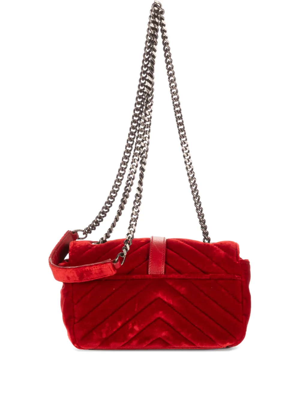 Saint Laurent Pre-Owned chevron shoulder bag | Mini Bags | Image 2