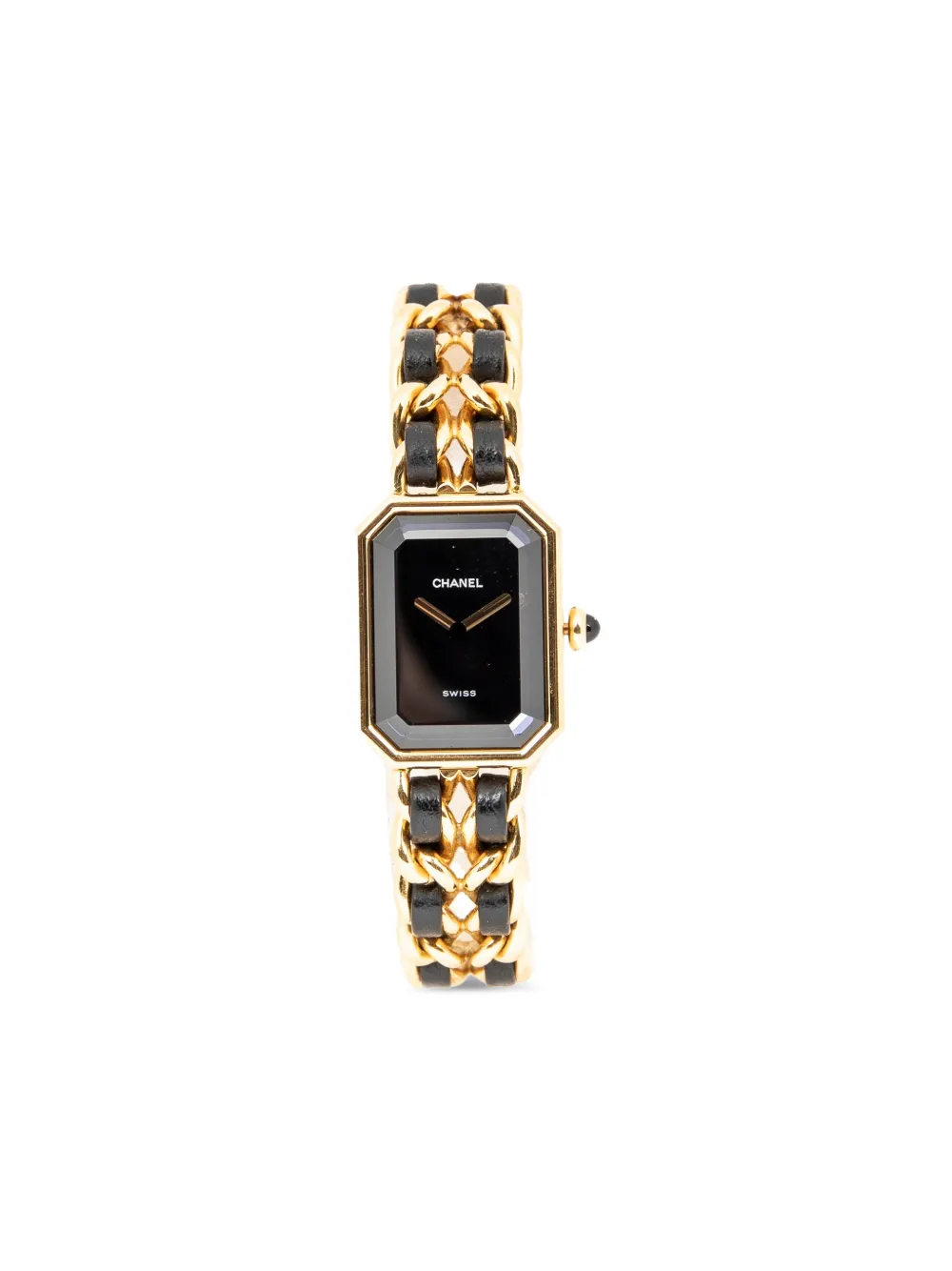 CHANEL Pre-Owned Gold Black Première 20mm - Nero
