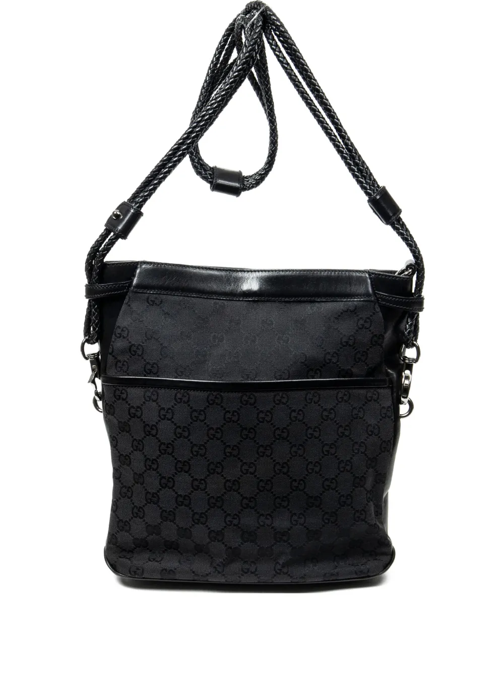 Gucci Pre-Owned Borsa a spalla GG - Nero