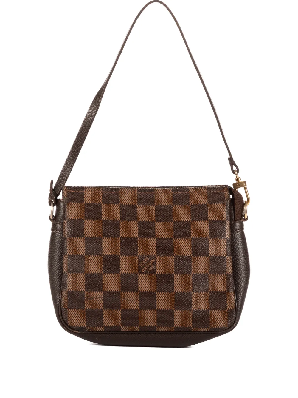 Pre-owned Louis Vuitton Trousse Make Up Pochette Shoulder Bag In Brown