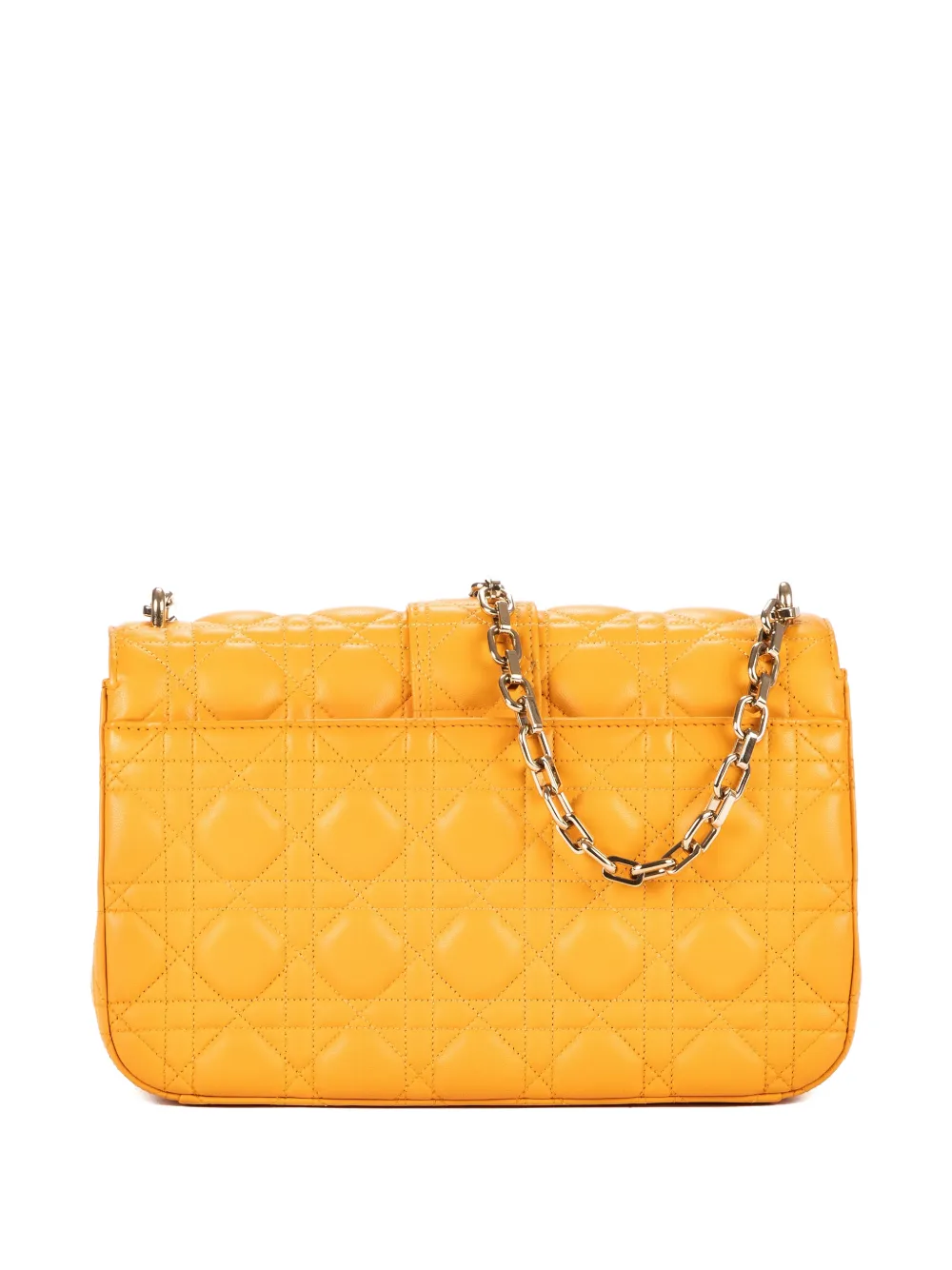 Pre-owned Dior Miss  Shoulder Bag In Yellow