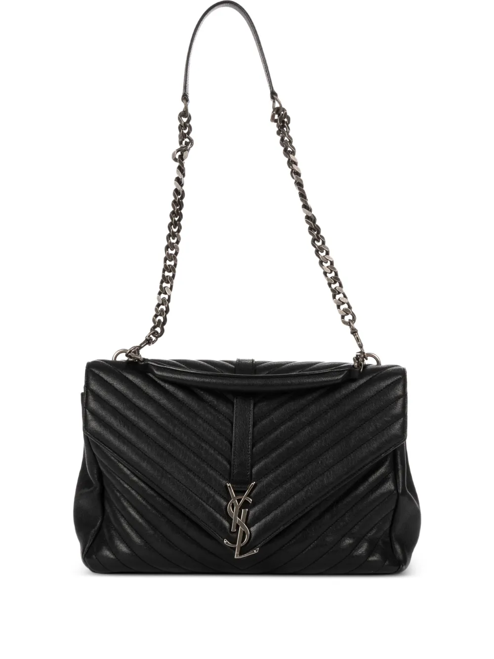 Saint Laurent Pre-Owned Borsa a spalla Collège - Nero