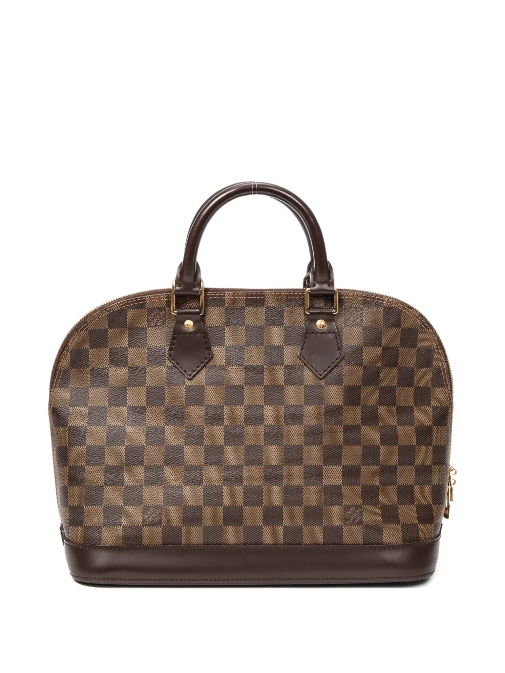Louis Vuitton Pre-Owned Alma PM damier-ebène shopper - Bruin
