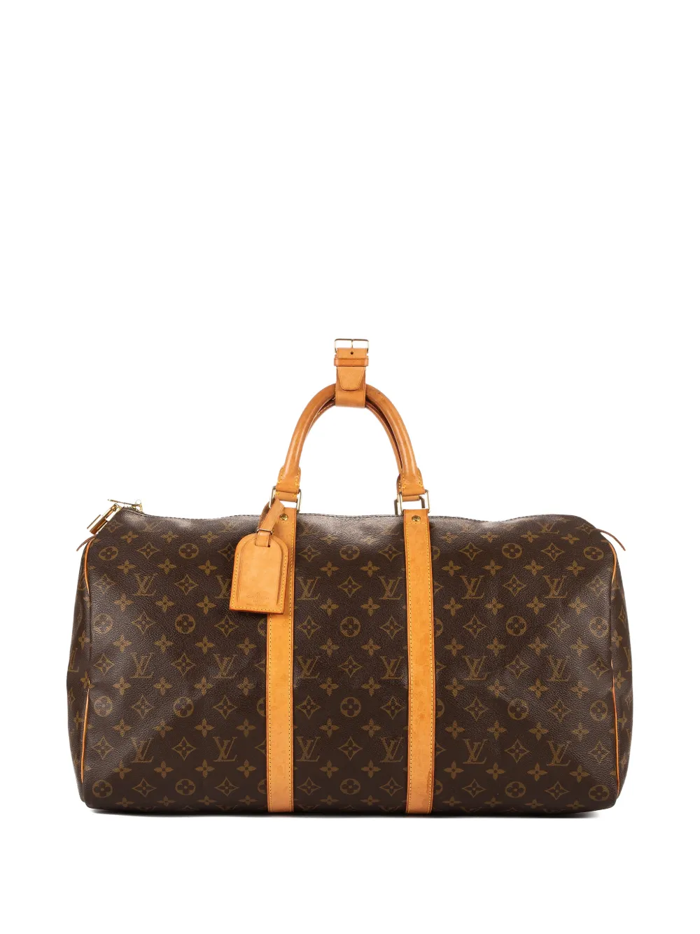 Louis Vuitton Pre-Owned Borsone Keepall 50 Monogram - Marrone