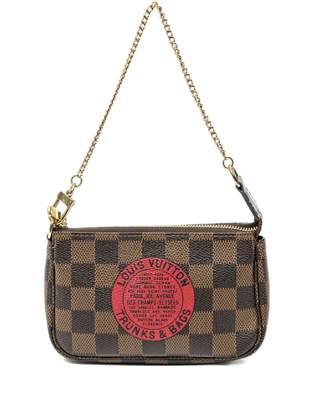 Louis Vuitton Pre-Owned Borsa a spalla Mini Pochette 2008 - Marrone