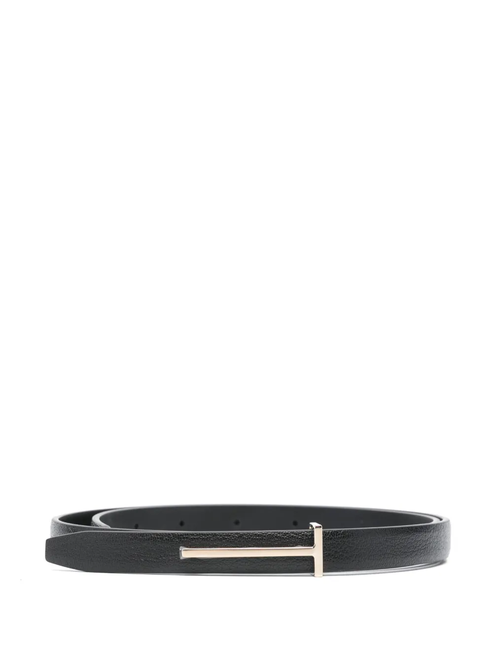 Tom Ford T-bar Belt In Black