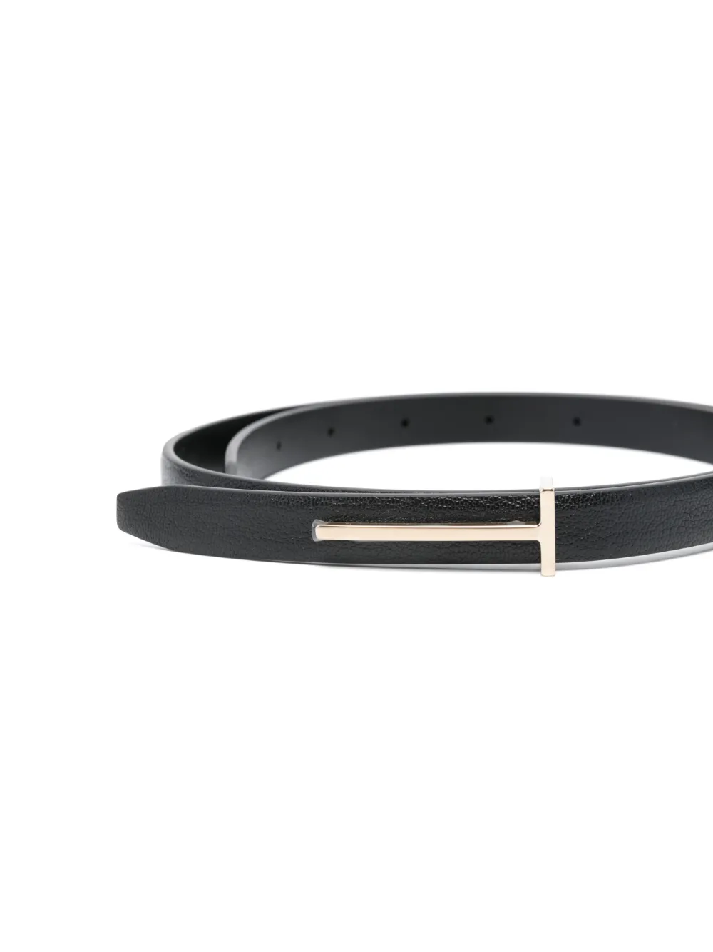  Tom Ford T-bar Belt - Black 