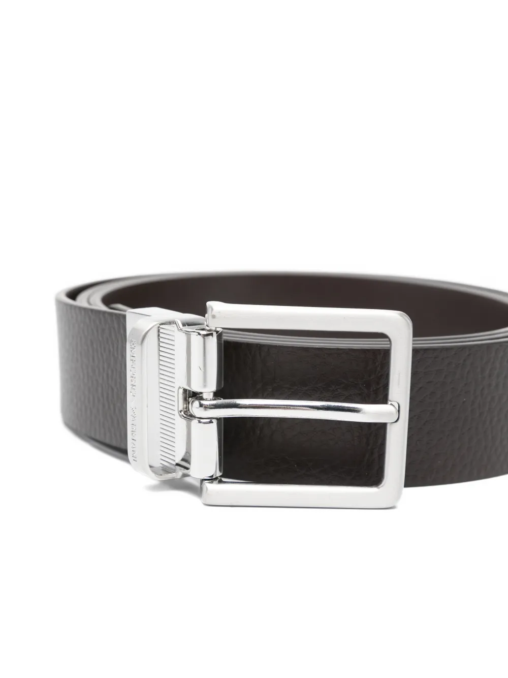 Emporio Armani Gespriem Bruin