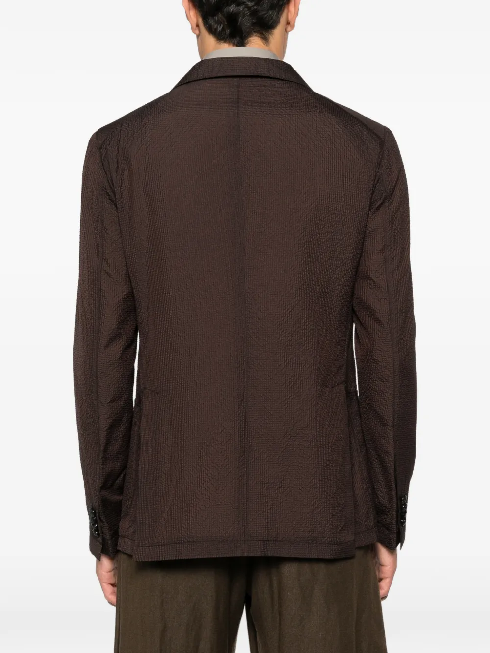 Tagliatore Blazer met textuur Bruin